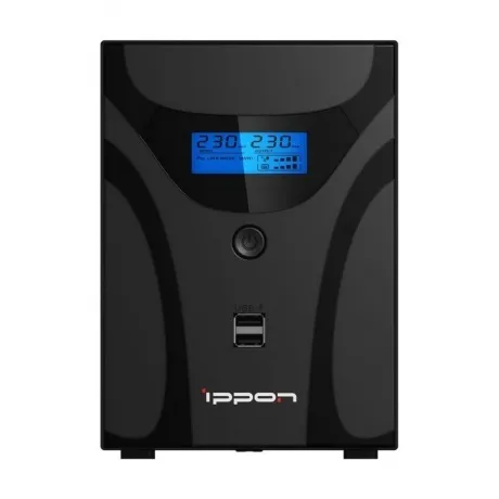 ИБП Ippon Smart Power Pro II Euro 1600 черный в Санкт-Петербурге