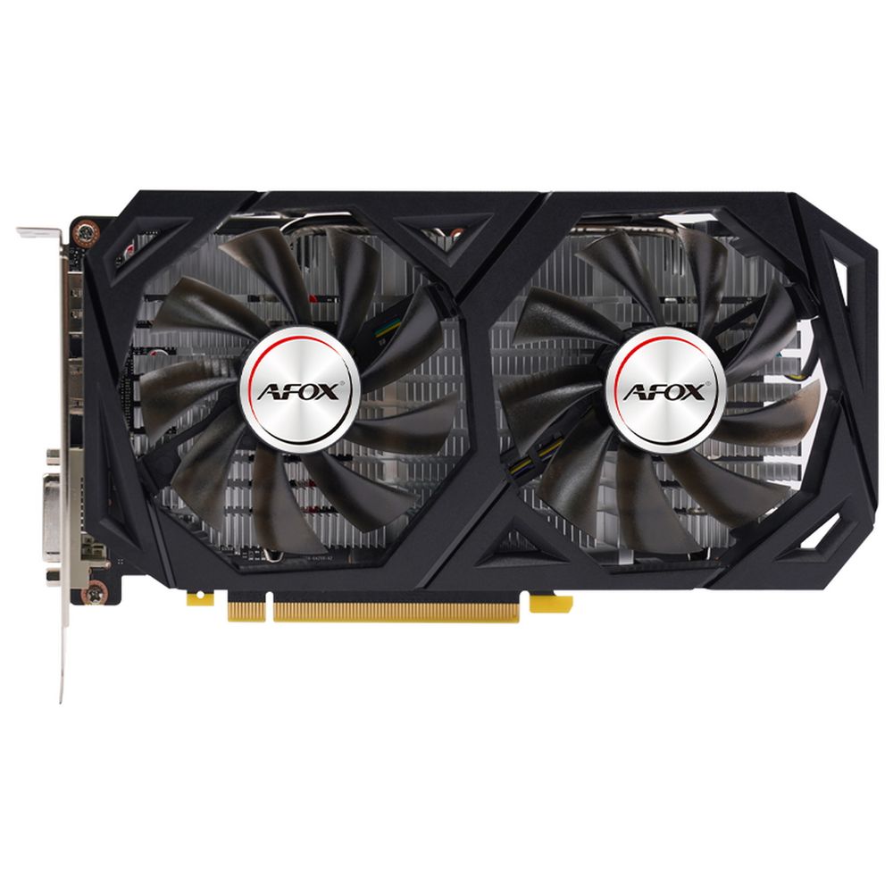 Видеокарта AFOX AF1660TI-6144D6H7-V4 GEFORCE GTX1660TI 6GB GDDR6 192BIT DP DVI HDMI ATX SINGLE FAN RETAIL PACK