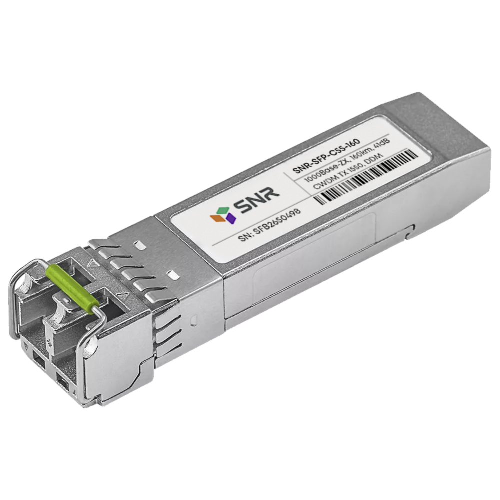 Модуль SFP CWDM оптический, дальность до 160км (41dB), 1550нм