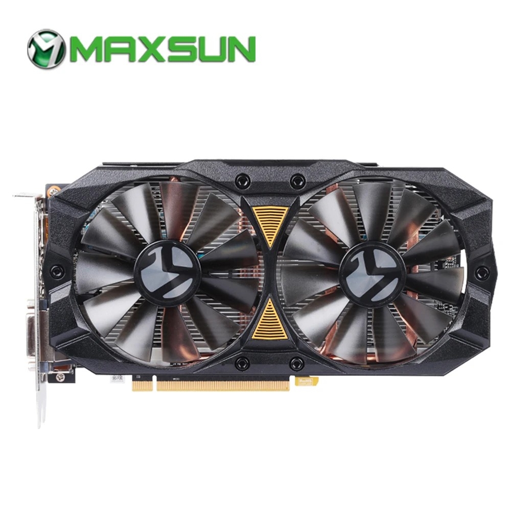 Видеокарта MAXSUN MS-RX580 2048SP Big Mac Plus 8G