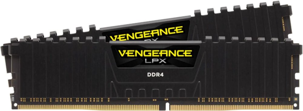 Память DDR4 2x8Gb 3200MHz Corsair CMK16GX4M2E3200C16 Vengeance LPX RTL PC4-25600 CL16 DIMM 288-pin 1.35В Intel