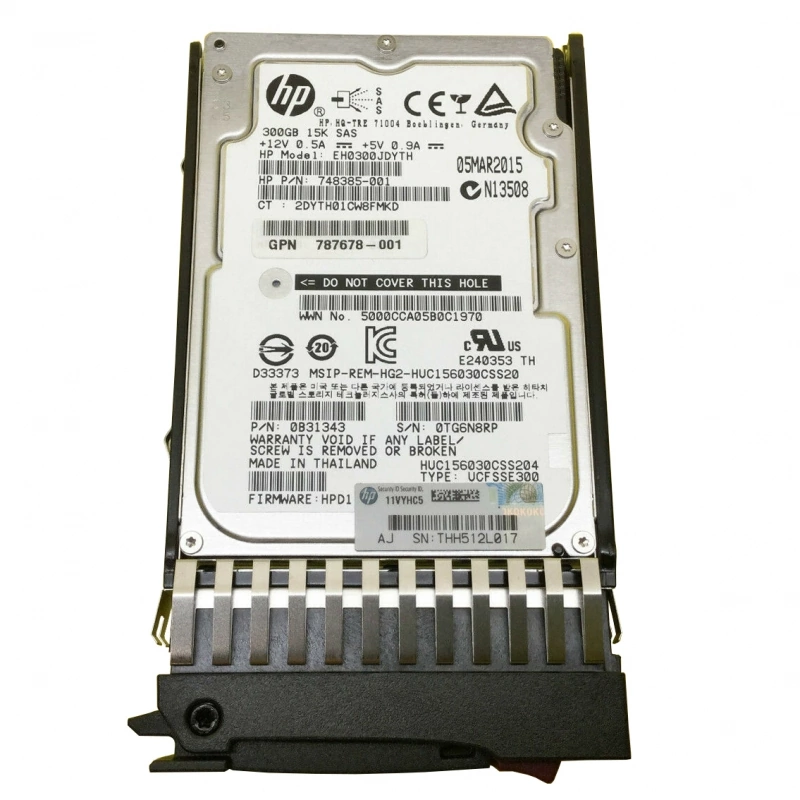 Жёсткий диск HP EH0300JDYTH