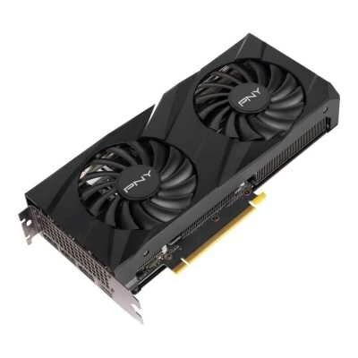 Видеокарта PNY NVIDIA GeForce RTX 3060 PNY VERTO Dual Fan 12Gb LHR (VCG306012DFBPB1)
