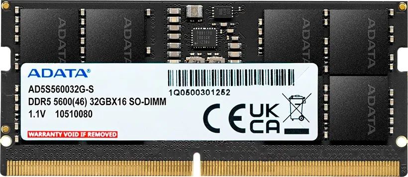 Память оперативная A-Data DDR5 16GB 5600MHz (AD5S560016G-S) в Санкт-Петербурге