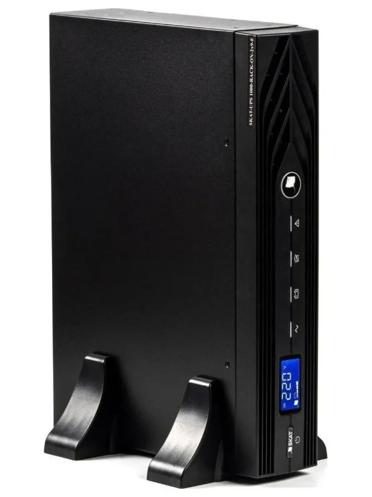 Источник бесперебойного питания Бастион Skat-UPS 1000-Rack-ON-2X9-E 900Вт 1000ВА черный в Санкт-Петербурге