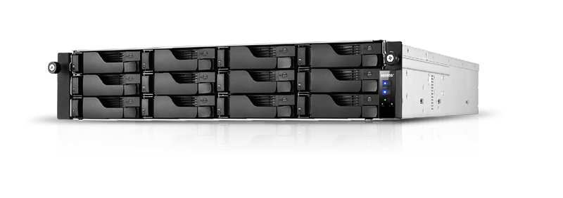 Cетевое хранилище ASUSTOR AS6512RD 12Bay/Intel Atom C3538, 2.1GHz/8GB DDR4/noHDD,LFF(HDD,SSD),/2x1GbE(LAN)/4xUSB3.2; 90IX01M0-BW3S00 (AS6512RD)