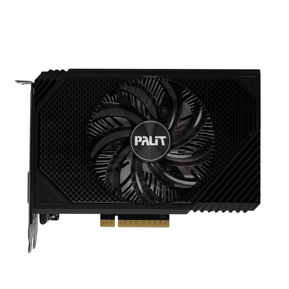 Видеокарта Palit PCI-E 4.0 PA-RTX3050 STORMX NVIDIA GeForce RTX 3050 8192Mb 128 GDDR6 1552/14000 HDMIx1 DPx3 HDCP Ret