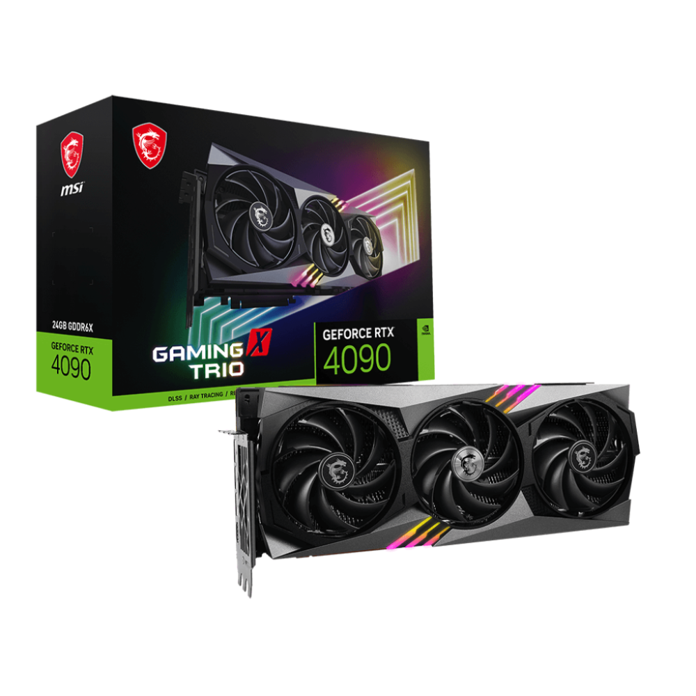 Видеокарта MSI GeForce RTX 4090 GAM (GeForce RTX 4090 GAMING X TRIO 24G)