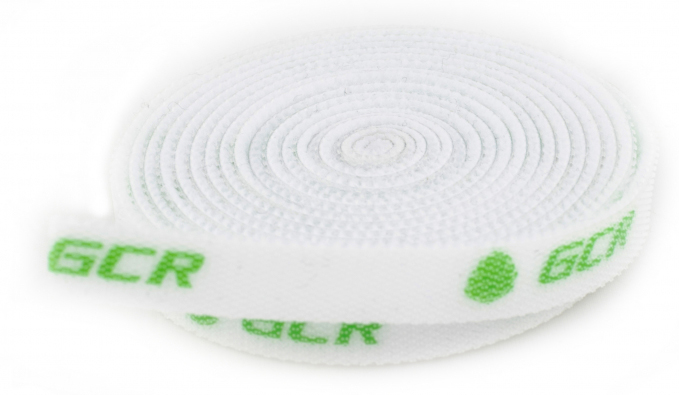 Лента липучка GCR, для стяжки, 3м, белая, GCR-51414 Лента липучка Greenconnect 3м (GCR-51414)