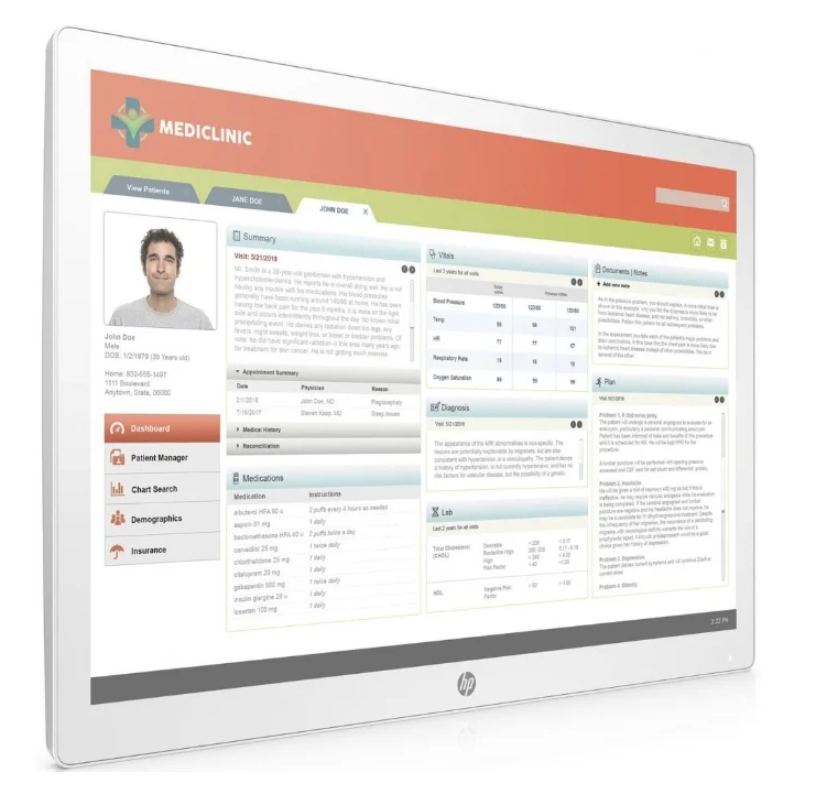 Монитор HP Healthcare Edition HC241