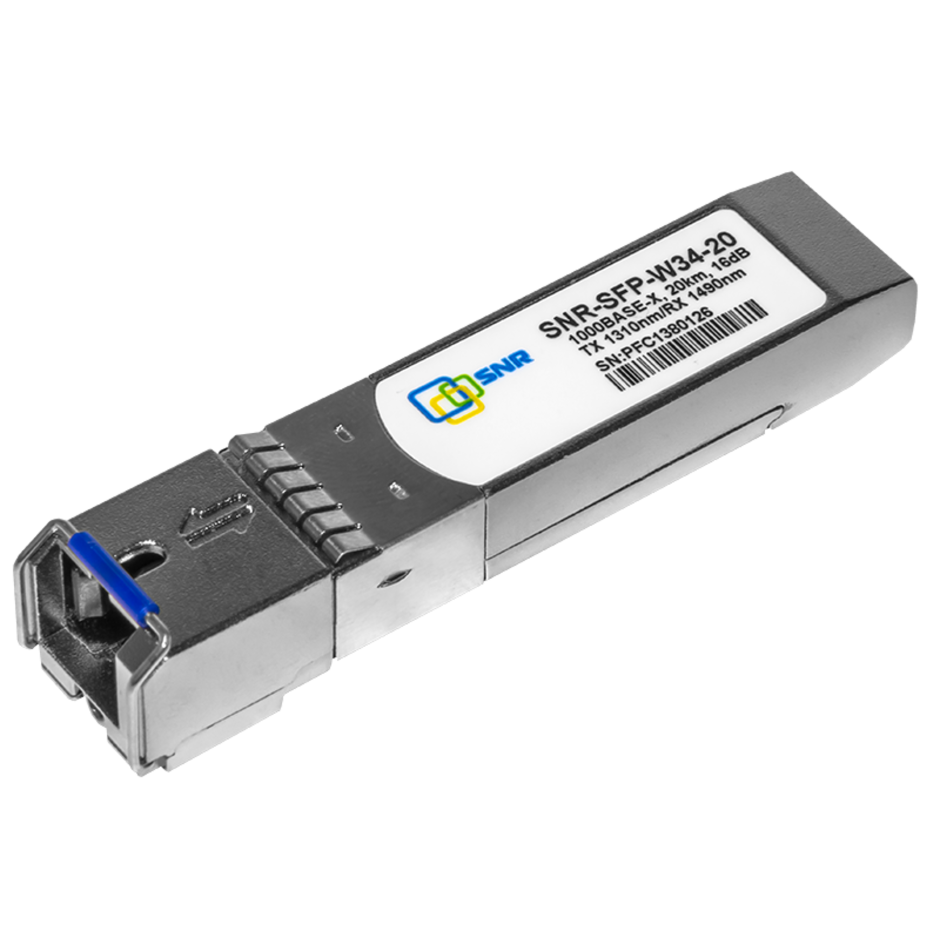 Модуль SFP WDM, дальность до 20км (12dB), 1310/1490nm