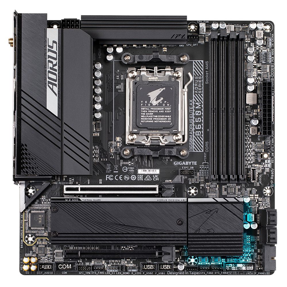 Материнская плата Gigabyte [B650M AORUS ELITE AX]