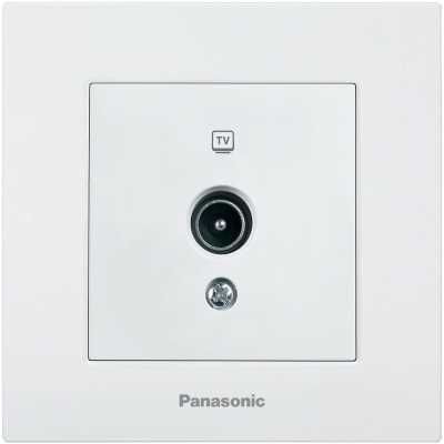 Розетка телевизионная Panasonic Karre Plus WKTC04512WH-RU