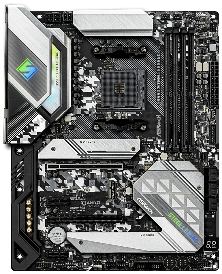 Материнская плата Asrock B550 STEEL LEGEND