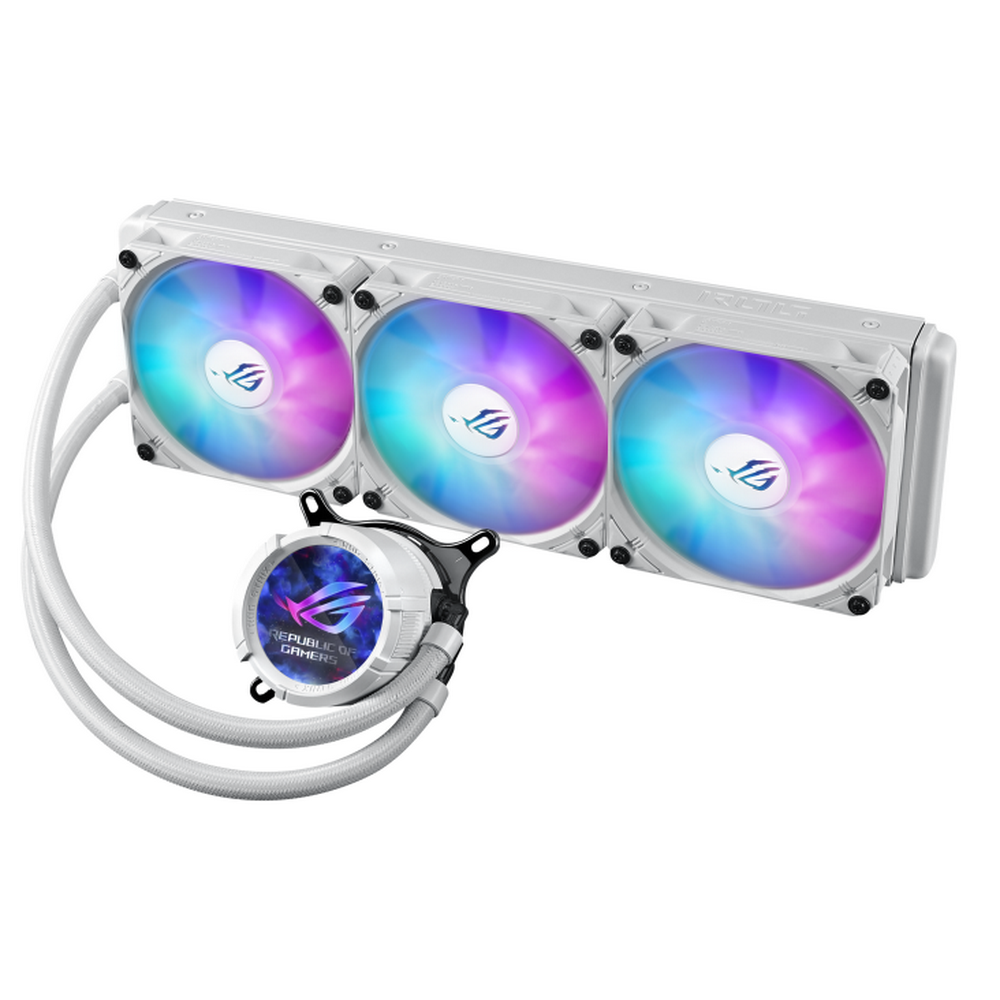 Жидкостная система охлаждения ASUS ROG STRIX LC III 360 ARGB LCD WHT