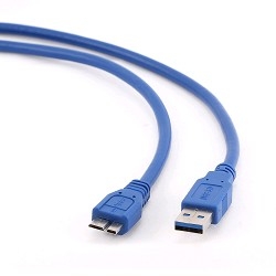 Gembird PRO CCP-mUSB3-AMBM-10, USB 3.0 кабель для соед. 3м А-microB (9 pin) позол.конт., пакет