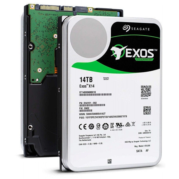 Жесткий диск Seagate Exos X16 14Tb (ST14000NM002G)