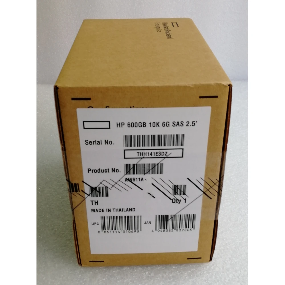 Жесткий диск HP AW611A 600 ГБ 10K 6G SAS SFF 2.5 DP EVA серверный 613922-001 619286-003-M6625 597609-003-M6625