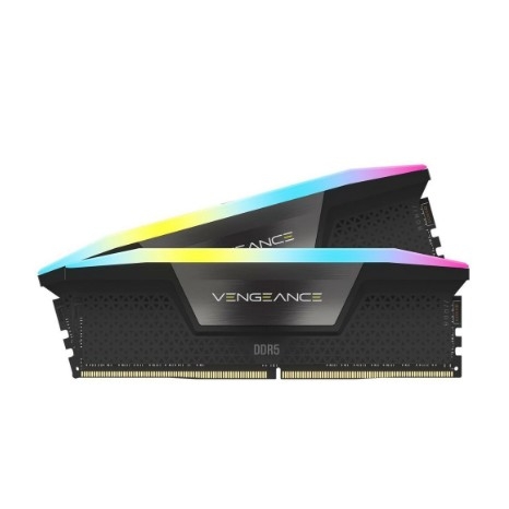 Память DDR5 2x16Gb 5600MHz Corsair CMH32GX5M2B5600C40K Vengeance RGB RTL PC5-44800 CL40 DIMM 288-pin 1.25В с радиатором