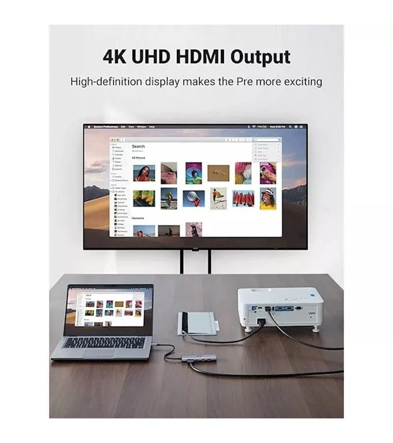 Хаб-адаптер UGREEN CM511-20956A (20956A) в Санкт-Петербурге