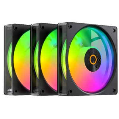 Кулер Ocypus Gamma F12 Elite Black ARGB 3 in 1