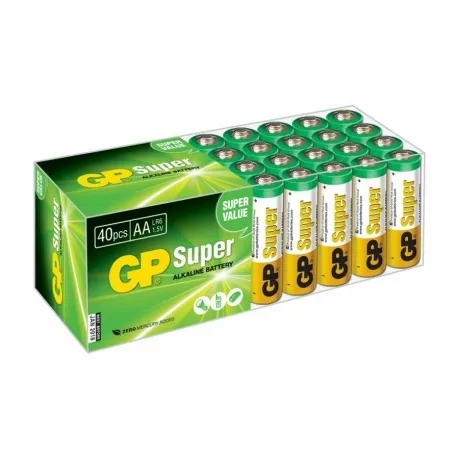 Батарейка GP Super Alkaline 15A LR6 AA (40шт.) в Санкт-Петербурге