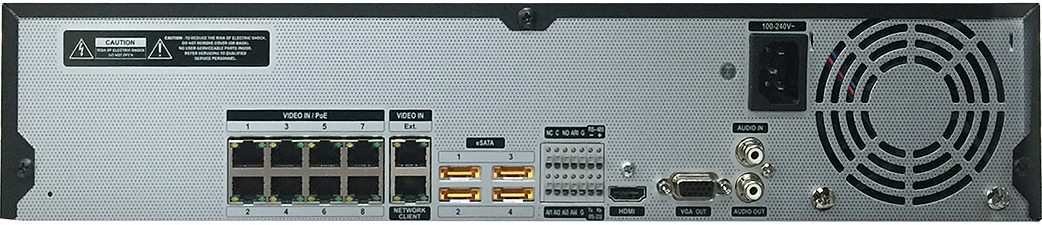 IDIS DR-6308P-SA | 8-канальный Full HD IP-видеорегистратор