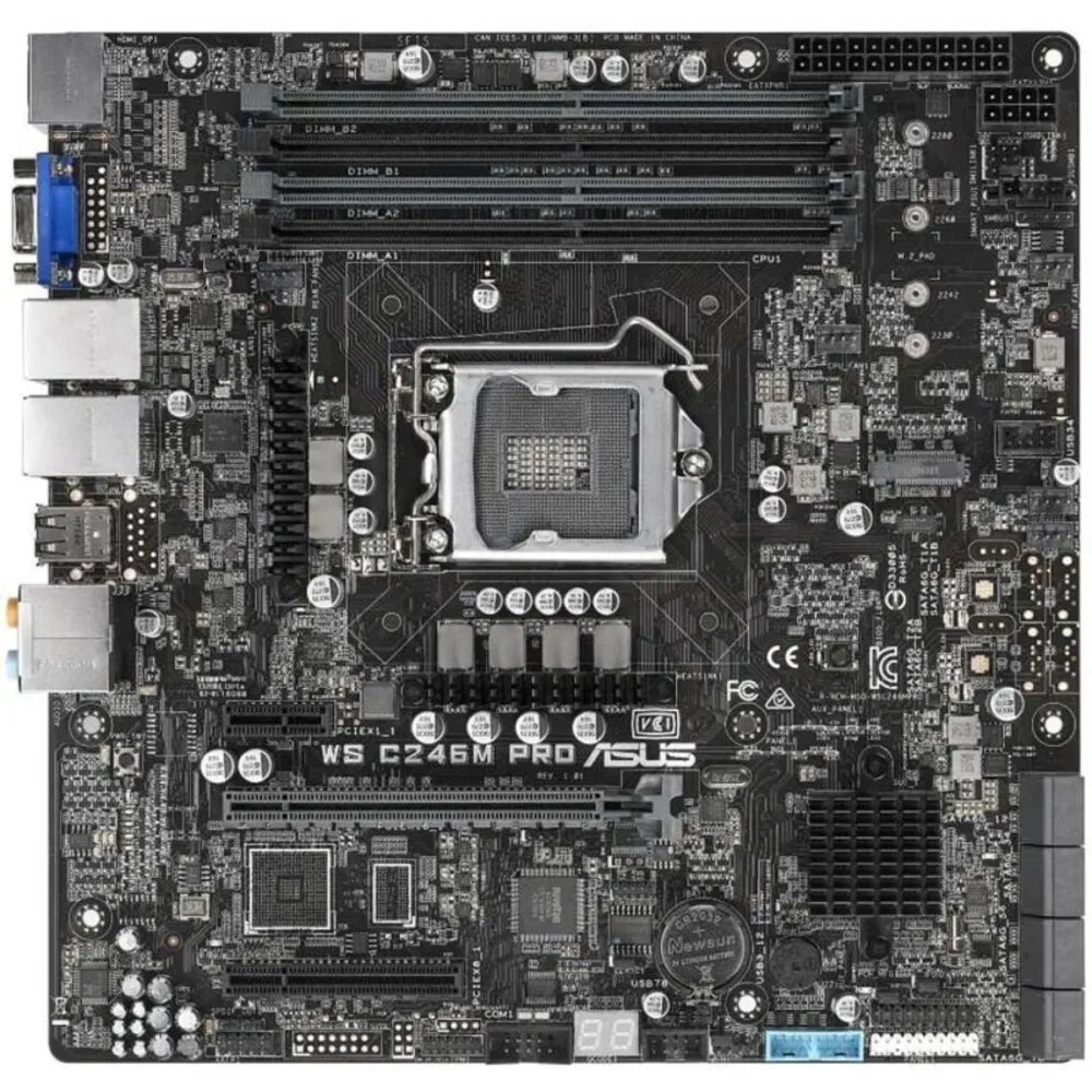 Материнская плата Asus WS C246M PRO Socket 1151 (90SW00E0-M0EAY0) в Санкт-Петербурге