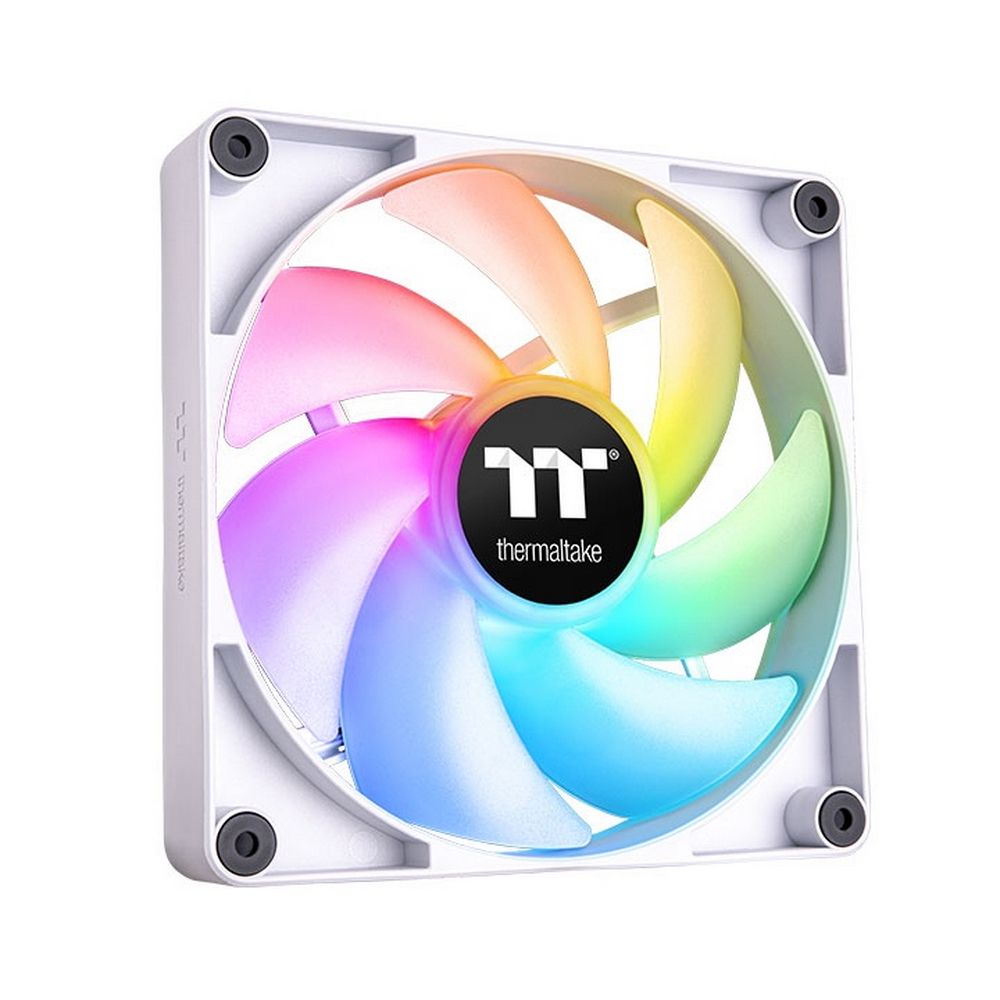 CT120 ARGB PC Cooling Fan White 2 Pack Fan/12025/PWM 500~2000 RPM/ARGB MB Sync/White