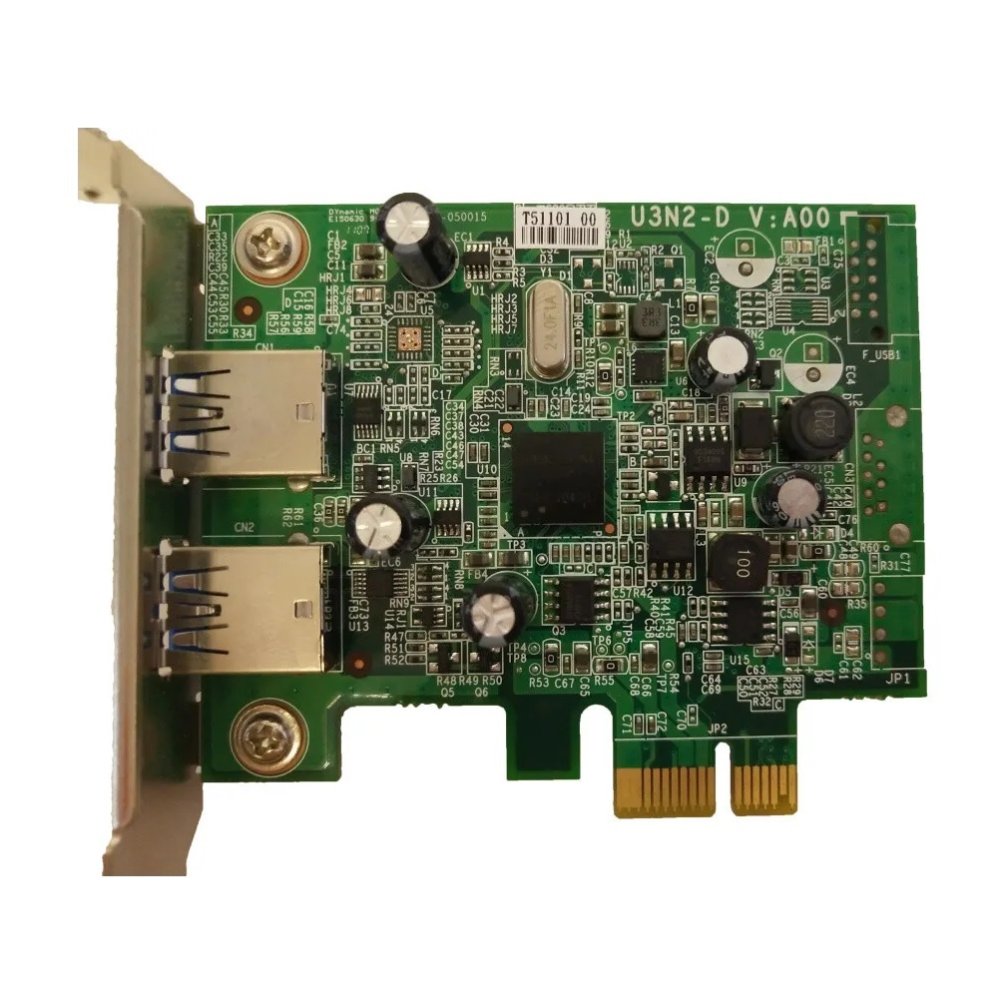 Адаптер Dell 2 Port USB 3.0 PCIe Low Profile Expansion Controller Card [0FWGJ8]