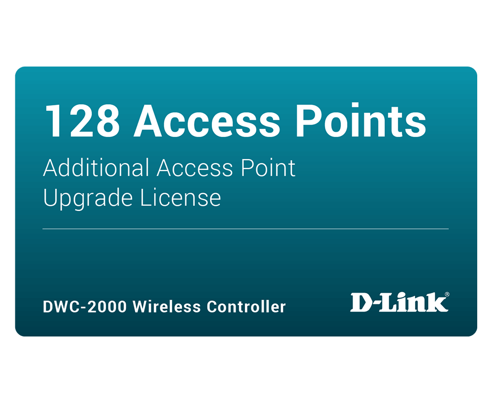 D-Link DWC-2000-AP128-LIC Управление 128 дополнительными точками доступа