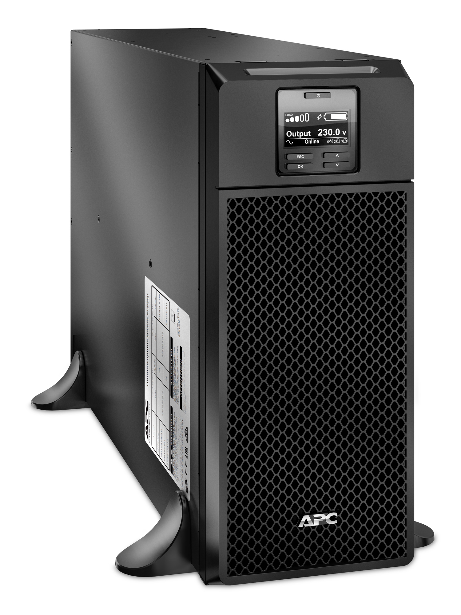 APC Smart-UPS SRT SRT6KXLI, 6000 ВА | Однофазный онлайн ИБП с двойным преобразованием