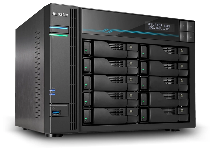 Сетевой накопитель ASUSTOR Lockerstor 10 Pro AS7110T (90IX01D1-BW3S10)