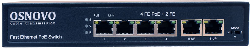 Коммутатор OSNOVO Коммутатор OSNOVO SW-20600(80W) (SW-20600(80W))