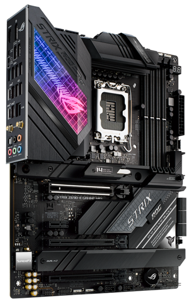 Материнская плата Asus ROG STRIX Z690-E GAMING WIFI Soc-1700 Intel Z690 4xDDR5 ATX AC`97 8ch(7.1) 2.5Gg RAID+HDMI+DP