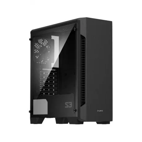 Корпус Zalman S3 Tempered Glass Window Black в Санкт-Петербурге