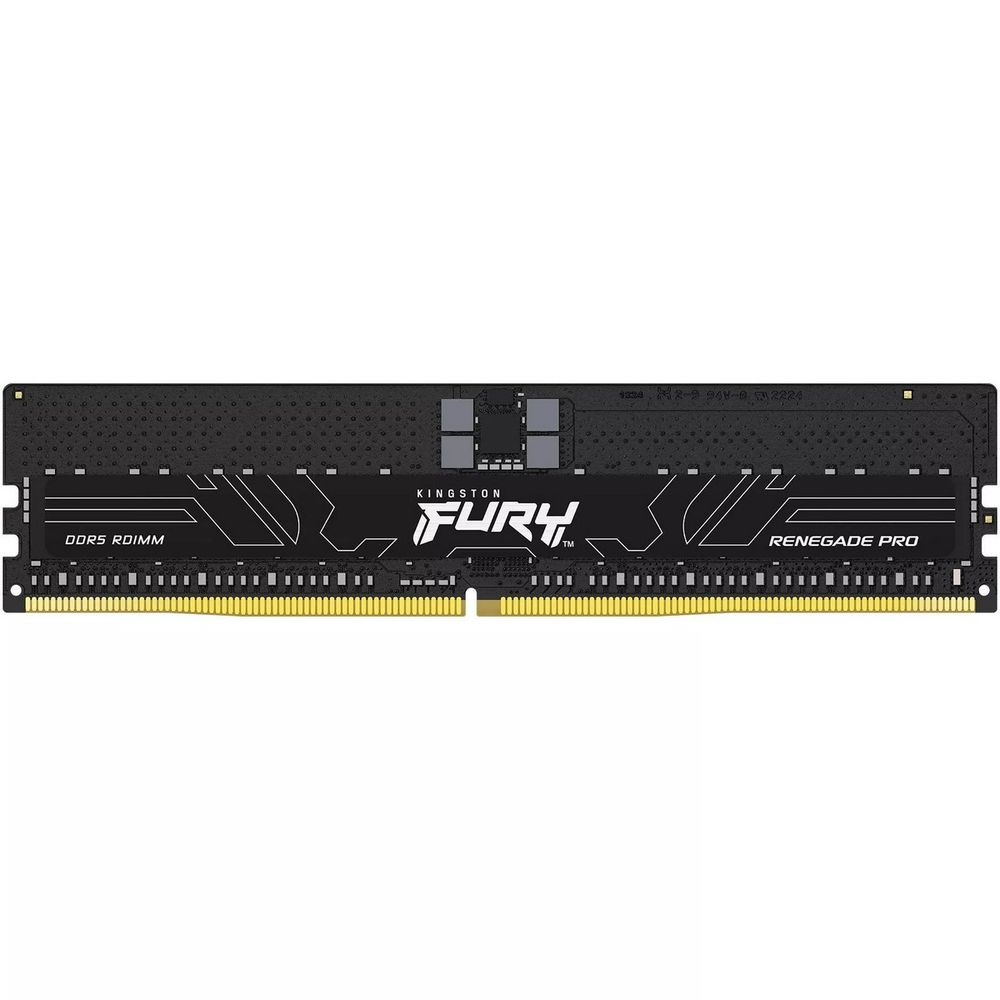 Модуль памяти Kingston 16GB DDR5 5600 FURY Renegade Pro RDIMM Black XMP ECC Registered DIMM (Single Module) 1RX8 36-38-38 1.25V 288-pin 16Gbit