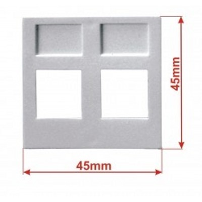 Вставка Lanmaster LAN-SIP-24R-WH