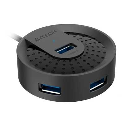 Разветвитель USB A4Tech HUB-30 Black