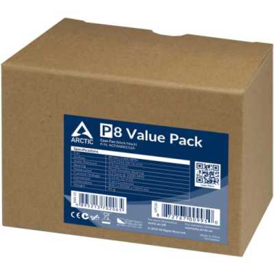 Кулер Arctic P8 Value Pack Black ACFAN00153A