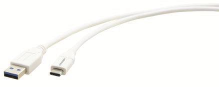 Kramer C-USB31/CA-3 Кабель USB-C 3.1 вилка- USB-A 3.0 вилка, 0,9 м (96-02357203)