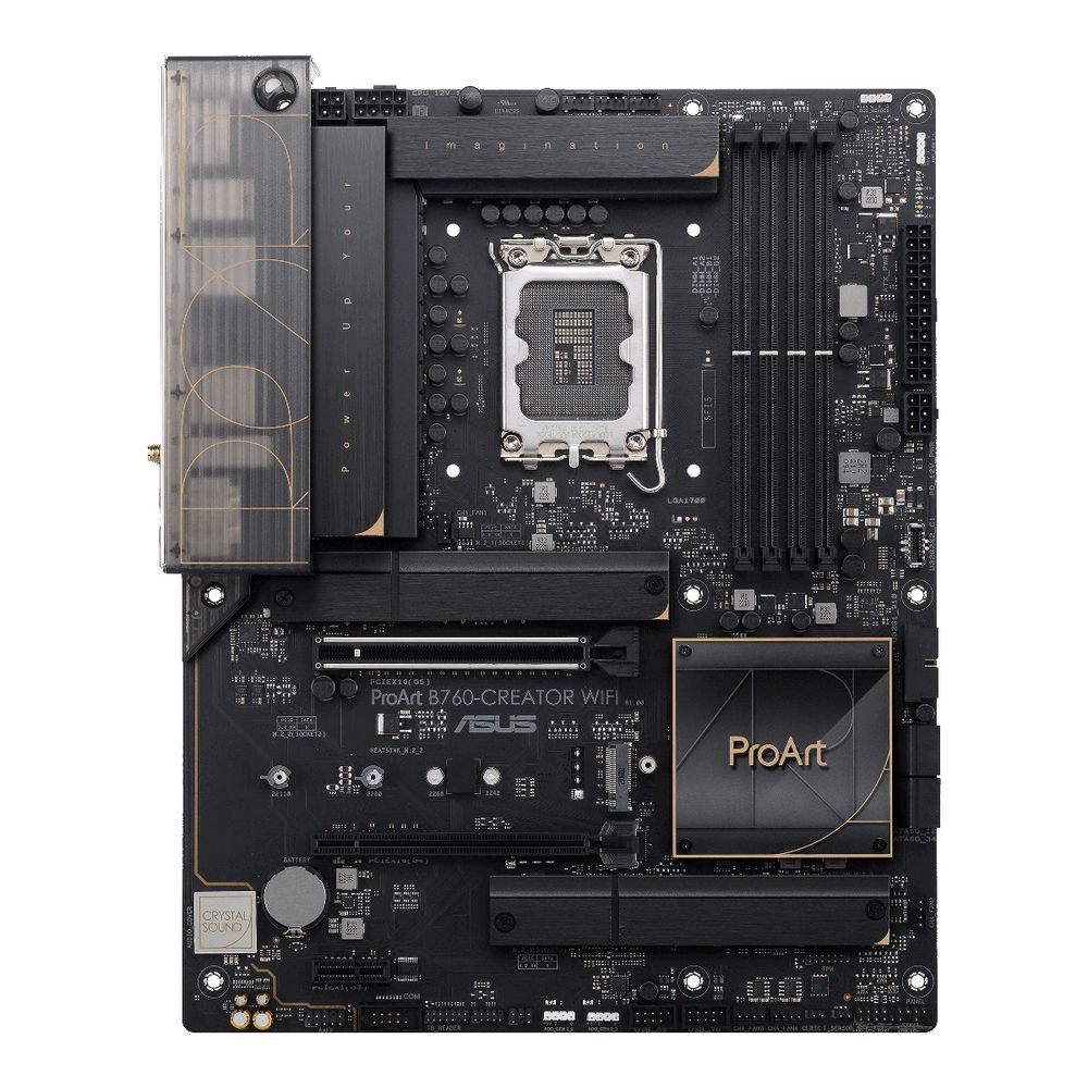 Материнская плата ASUS PROART B760-CREATOR WIFI /LGA1700,B760,PCIE5.0,USB32GEN2X2,MB (90MB1FY0-M1EAY0)