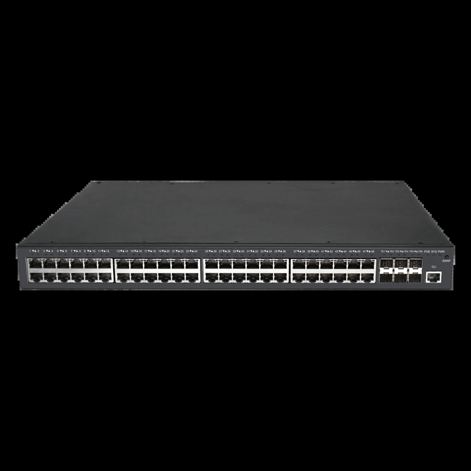 Коммутатор BDCom S2900-48P6X-370