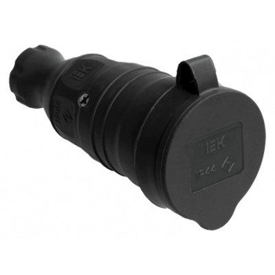 Розетка переносная IEK Омега PKR21-016-2-K02