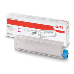 Заправка картриджа Oki 45862838 пурпурный + чип