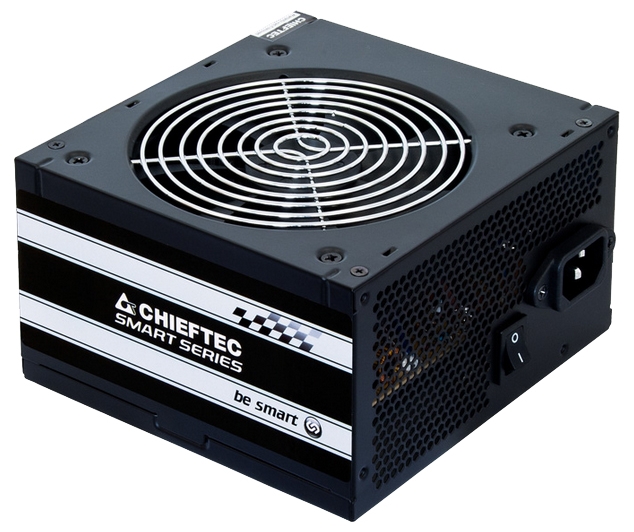 Блок питания Chieftec PSU GPS-650A8 650W Smart ser ATX2.3 230V Brown Box 12cm 80%+ Fan Active PFC 20+4, 8(4+4)p,8(6+2)p, 4xSATA, 2xMolex+Floppy (GPS-650A8)
