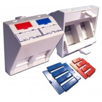 Вставка Lanmaster LAN-SIP-24A-WH