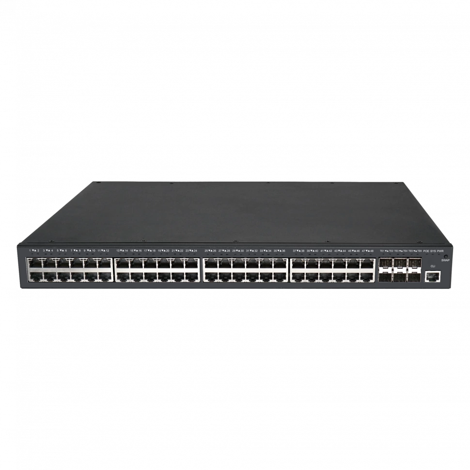 Коммутатор BDCom S2900-48P6X-760