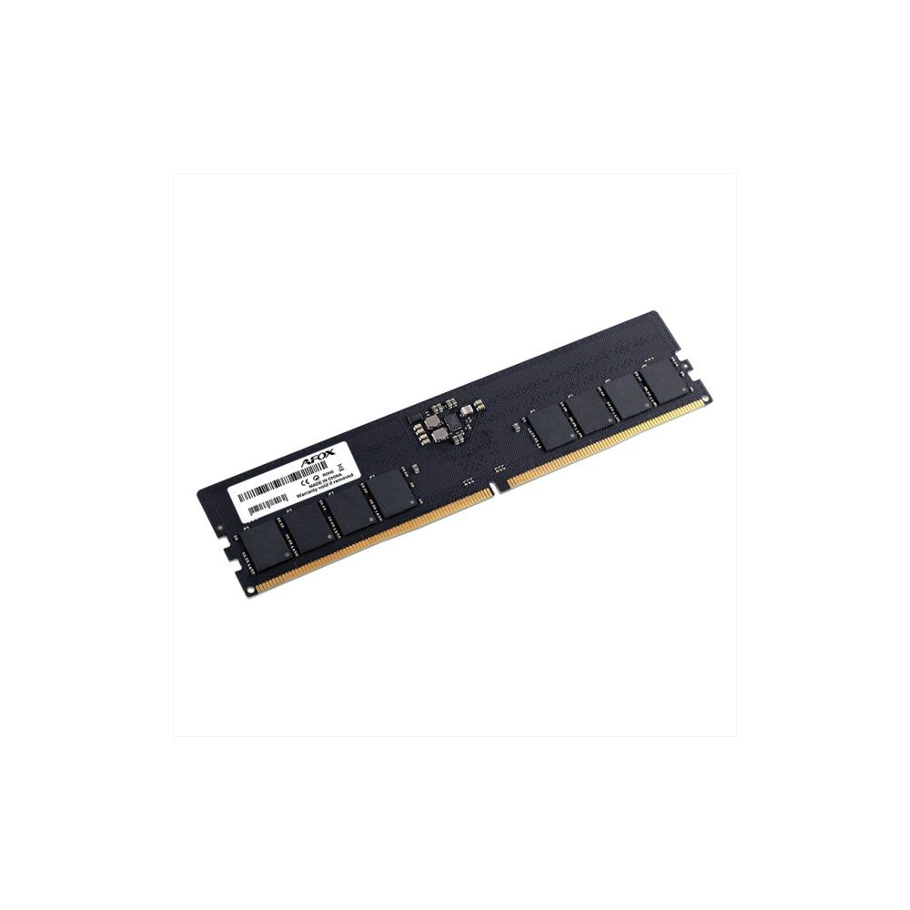 Модуль памяти Afox 16GB DDR5 5200Mhz UDIMM Single Channel Package (1x16GB) PC5-41600, 288- Pin, Non-ECC, Un-Buffered, CL42-42-42-83, 1.1V