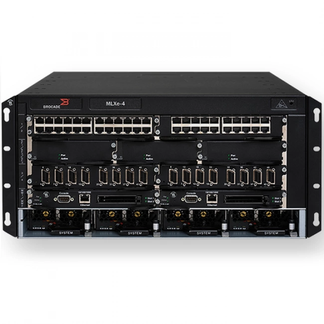 Маршрутизатор Brocade MLXe-4 (BR-MLXE-4-MR2-M-AC)